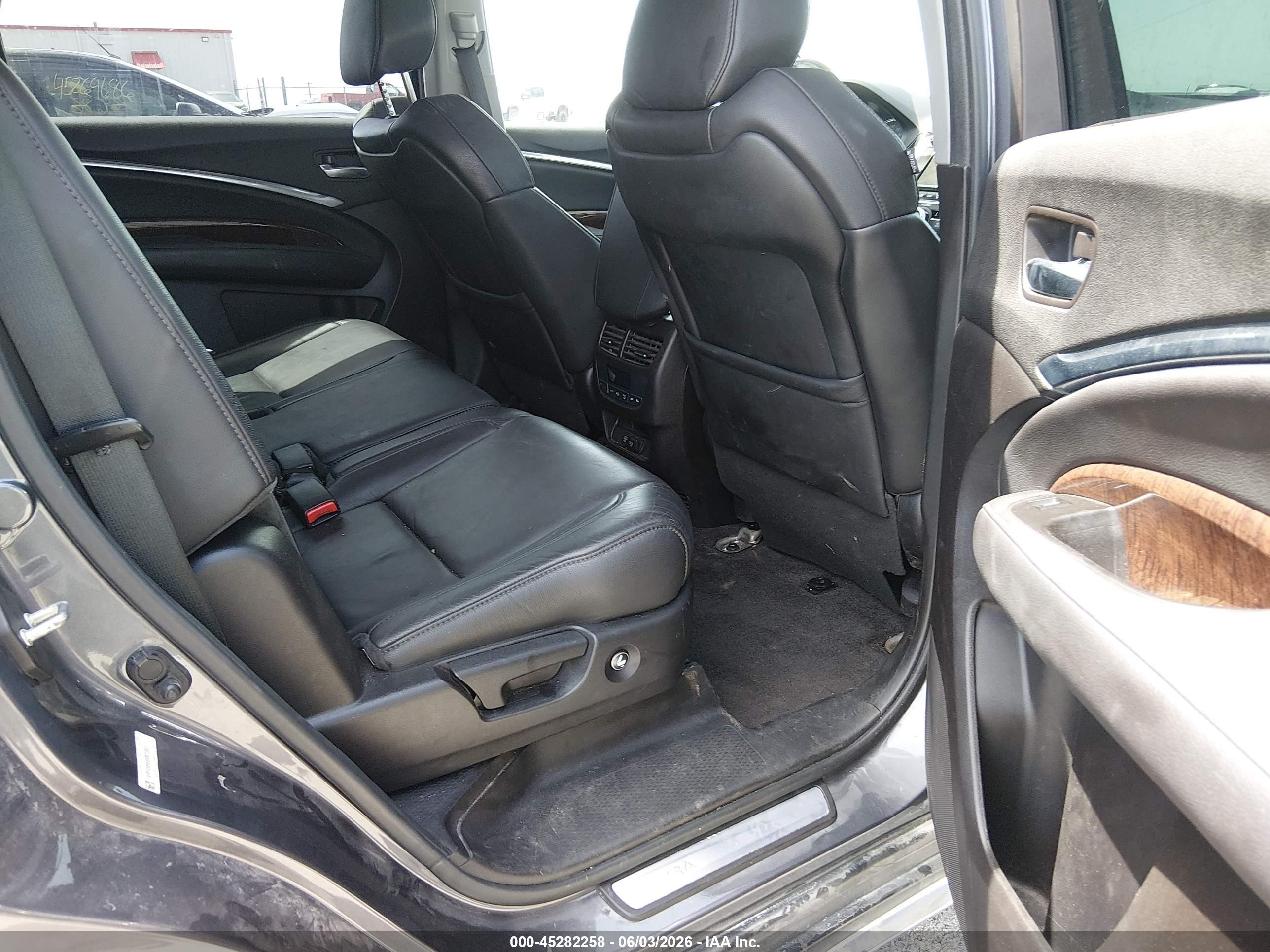 2017 Acura Mdx Technology Package Gray vin: 5FRYD4H58HB013041