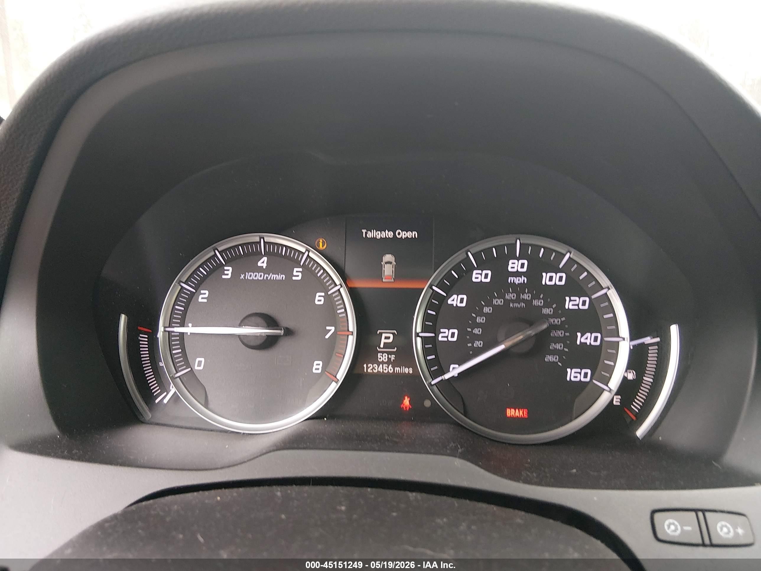 2014 Acura Mdx Technology Pkg W/entertainment Pkg Gray vin: 5FRYD4H60EB015452