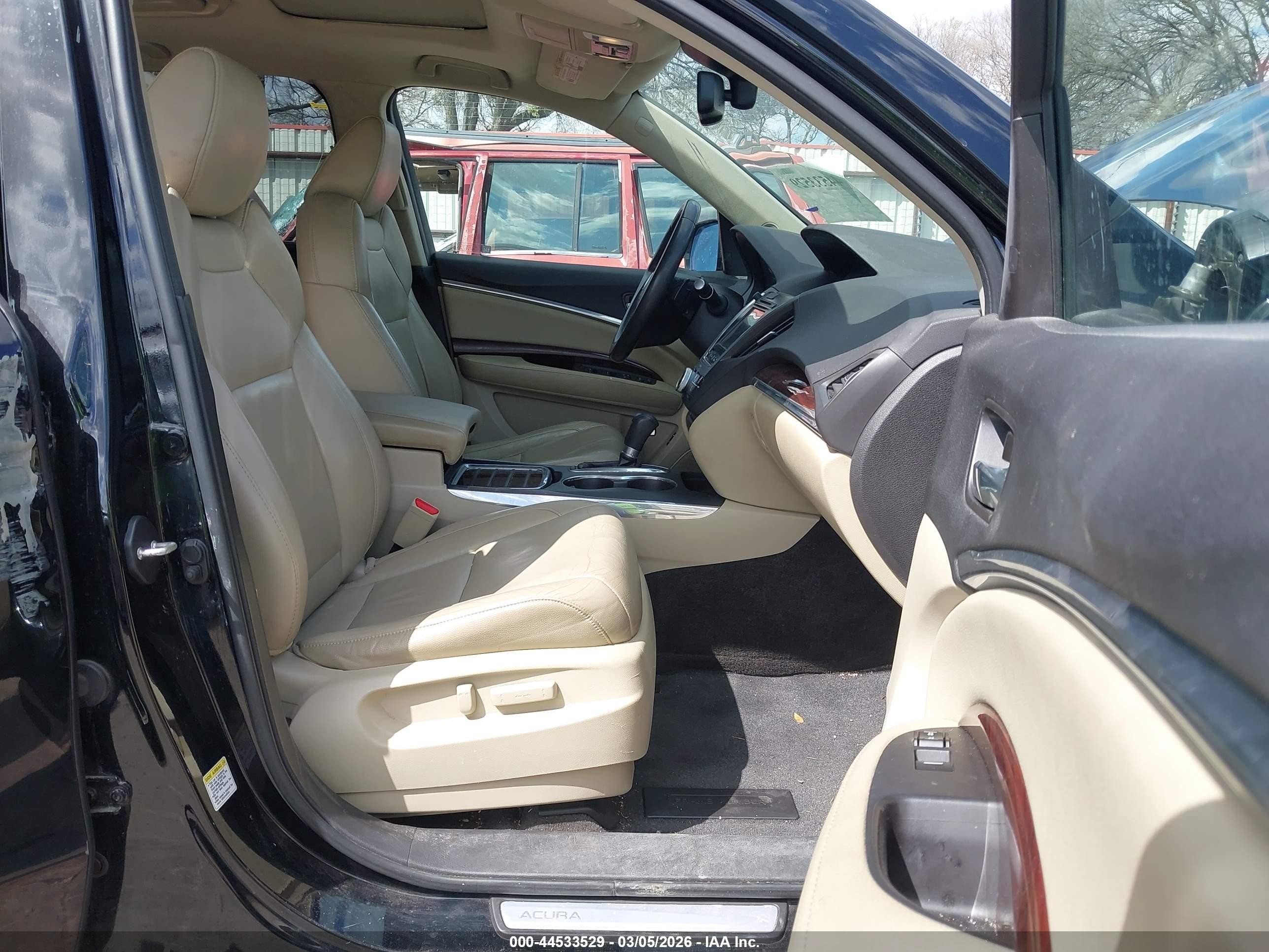 2014 Acura Mdx Technology Pkg W/entertainment Pkg Black vin: 5FRYD4H60EB048029