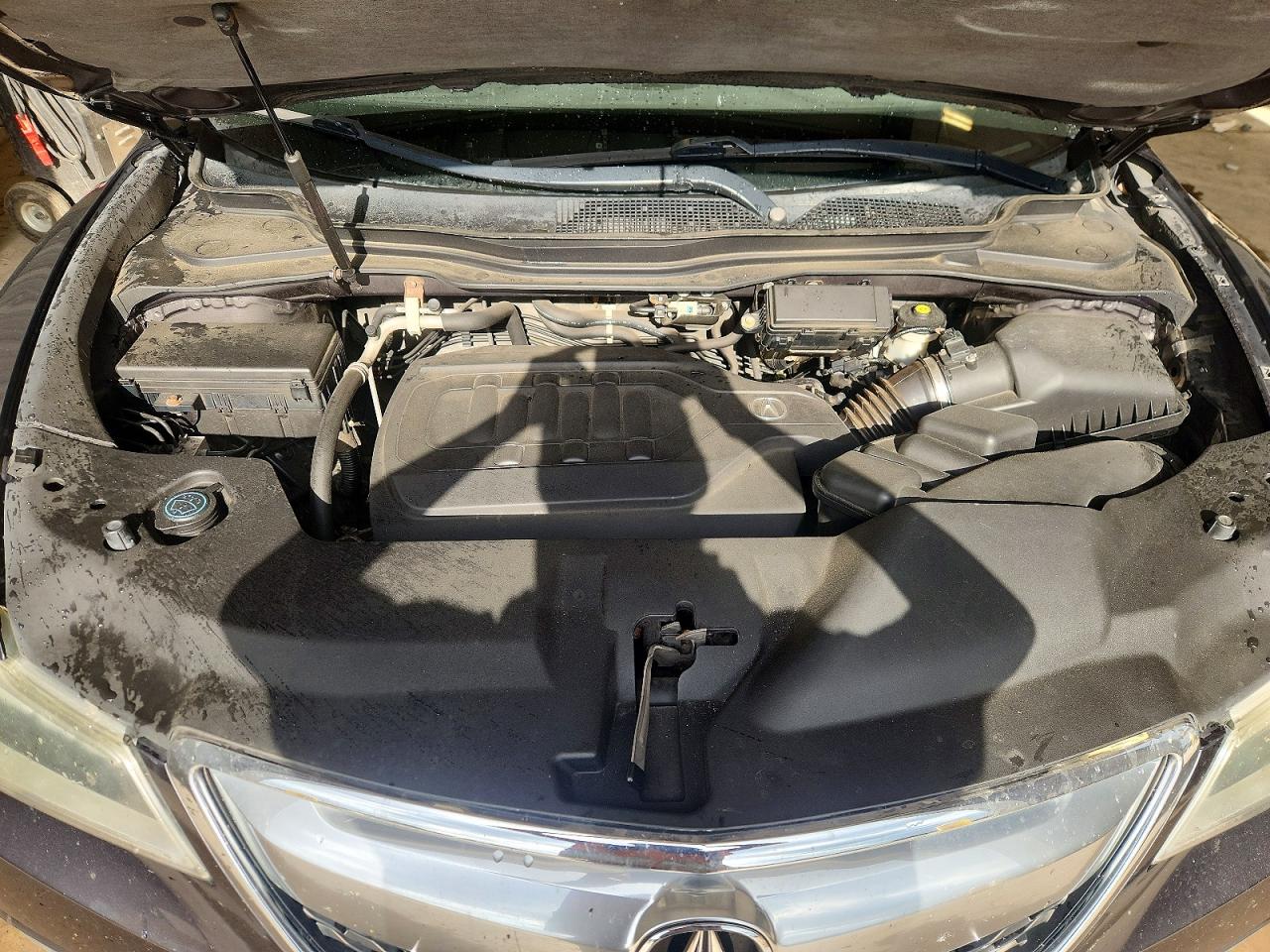 2014 Acura Mdx Technology Gray vin: 5FRYD4H63EB025943