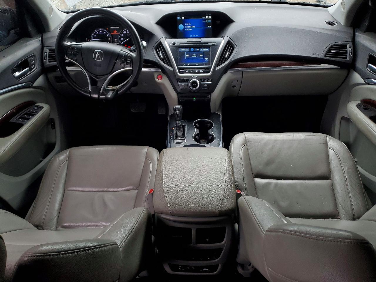 2014 Acura Mdx Technology Серый vin: 5FRYD4H64EB008469