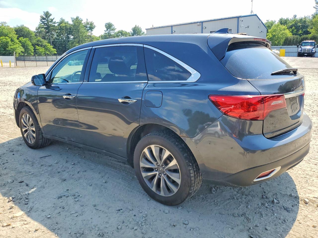 2014 Acura Mdx Technology Серый vin: 5FRYD4H67EB017781