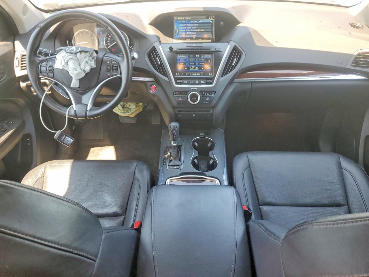 2015 Acura Mdx Technology Silver vin: 5FRYD4H67FB504108