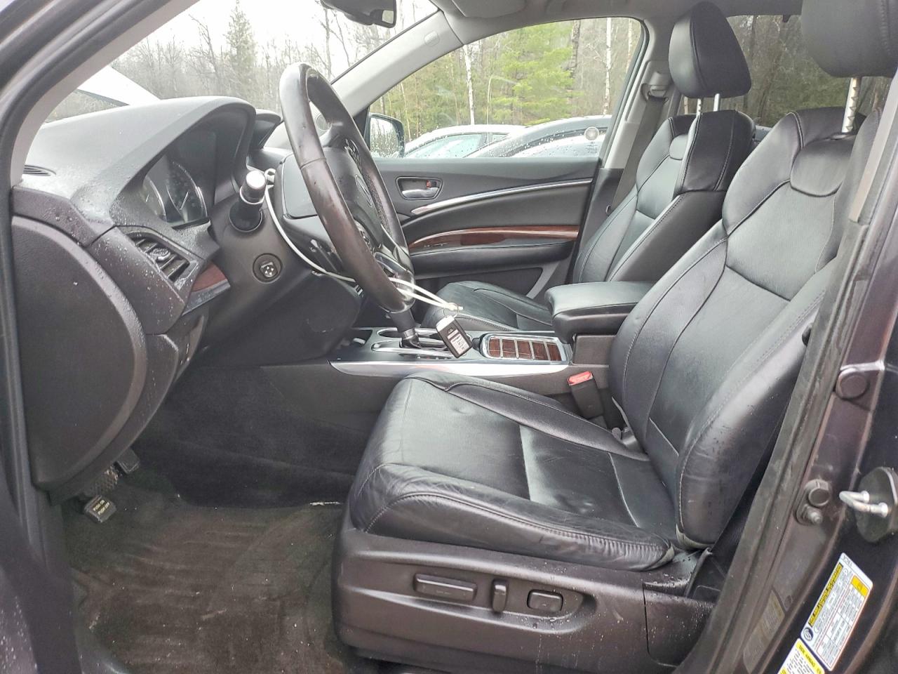 2014 Acura Mdx Technology Black vin: 5FRYD4H68EB501555