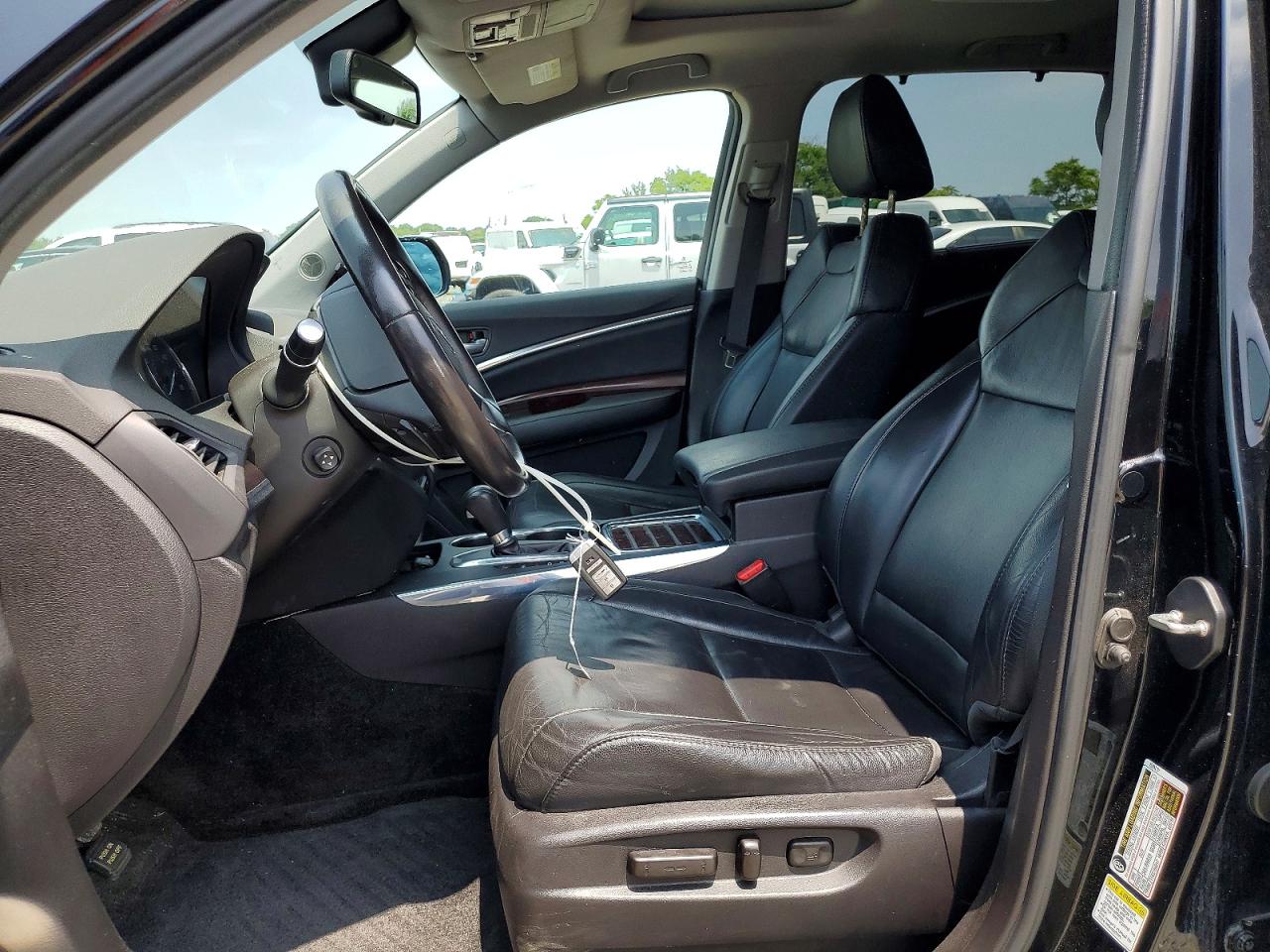 2014 Acura Mdx Technology Black vin: 5FRYD4H69EB032458
