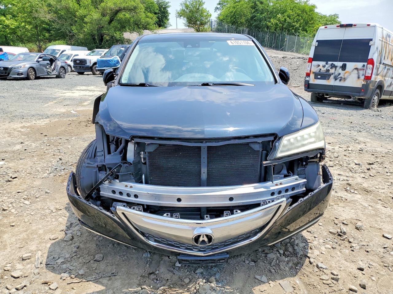 2014 Acura Mdx Technology Black vin: 5FRYD4H69EB032458