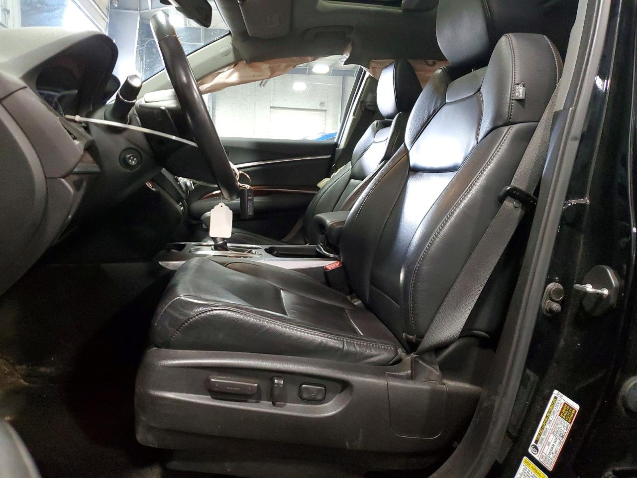 2014 Acura Mdx Technology Black vin: 5FRYD4H6XEB038317