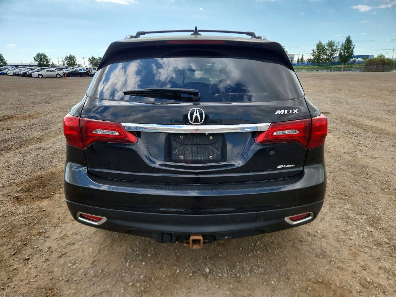 2014 Acura Mdx Technology Black vin: 5FRYD4H6XEB503789