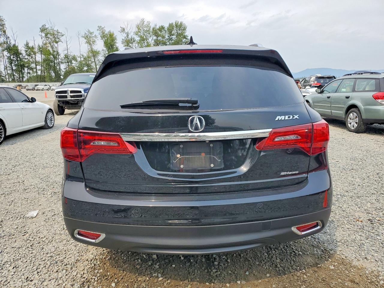 2015 Acura Mdx Advance Black vin: 5FRYD4H80FB001697