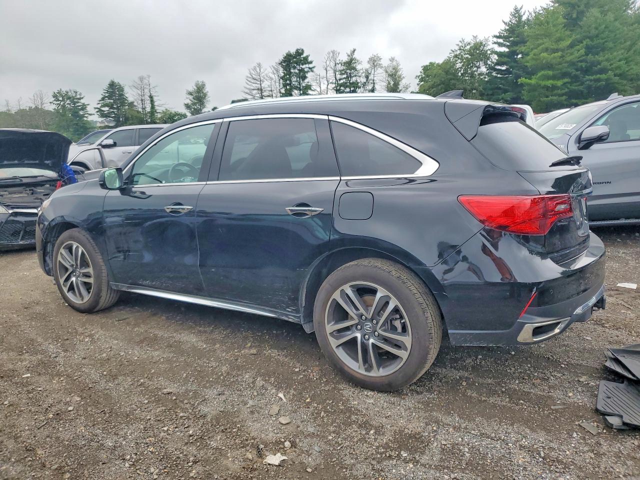 2017 Acura Mdx Advance Black vin: 5FRYD4H80HB011570