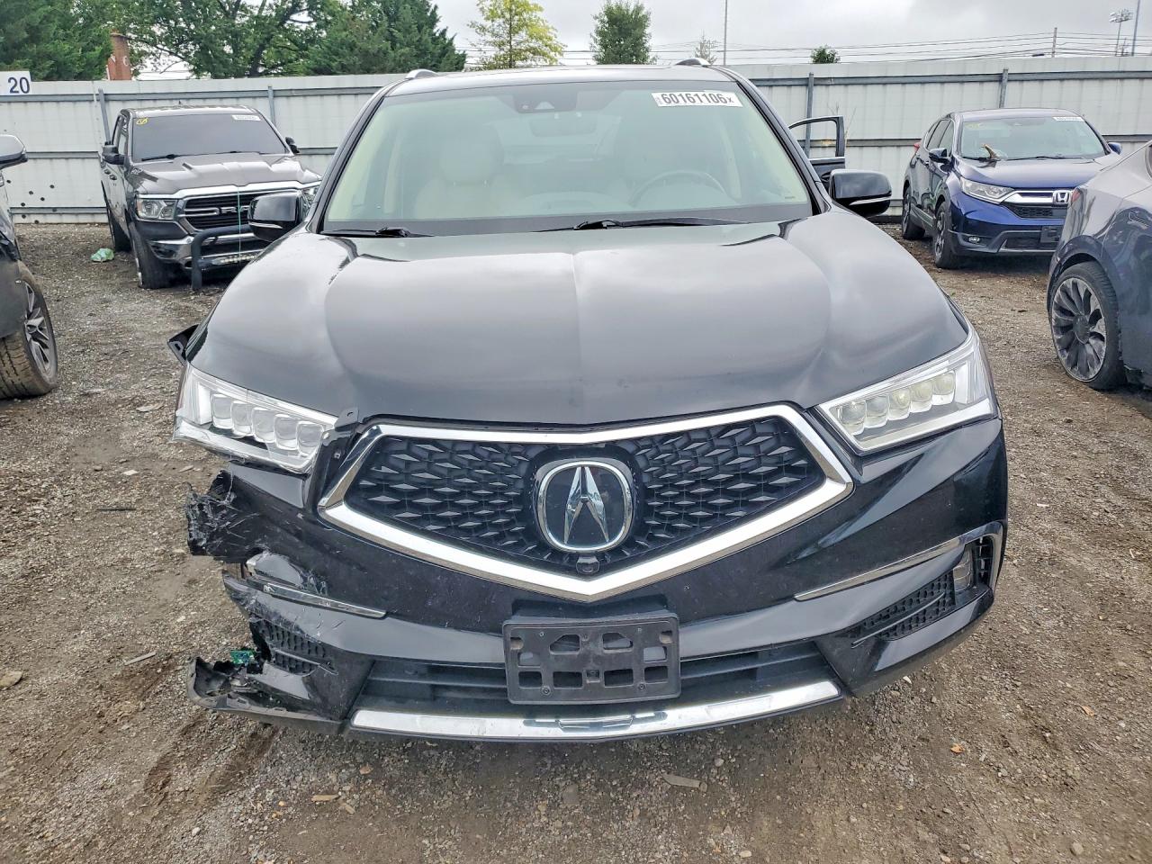 2017 Acura Mdx Advance Black vin: 5FRYD4H80HB011570