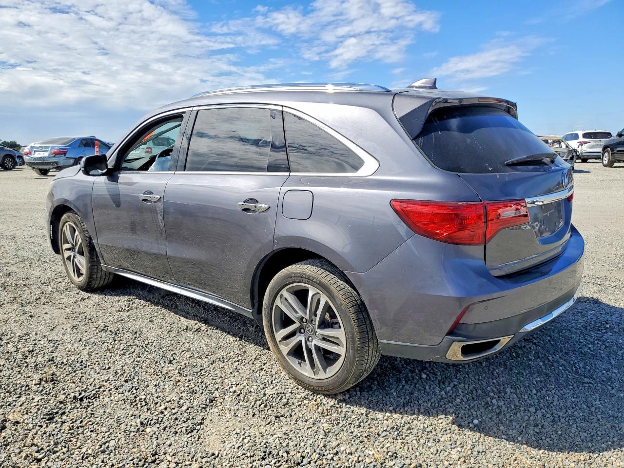 2017 Acura Mdx Advance Серый vin: 5FRYD4H81HB039152