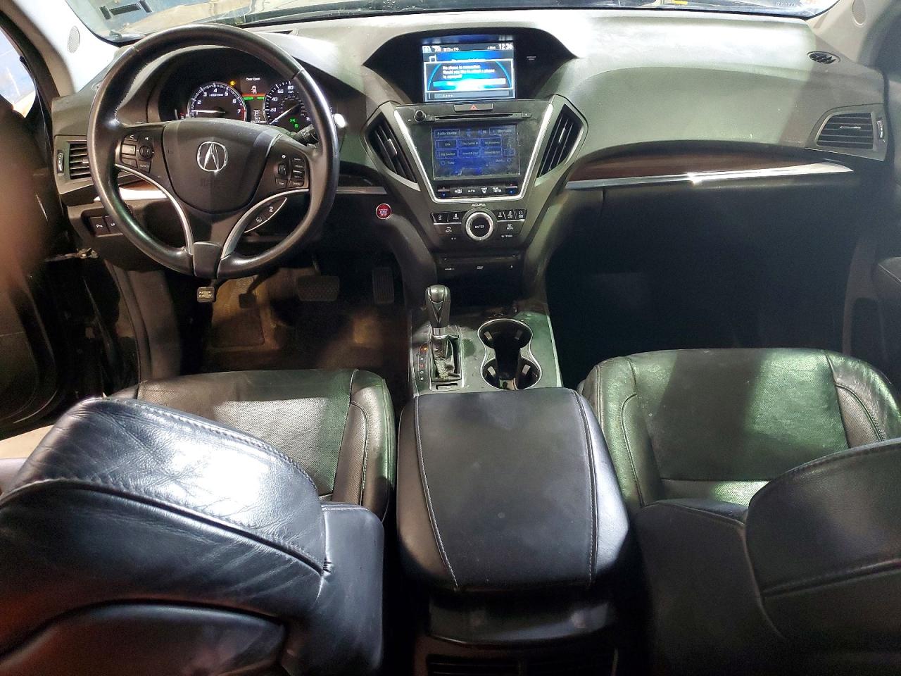 2014 Acura Mdx Advance Black vin: 5FRYD4H82EB017057
