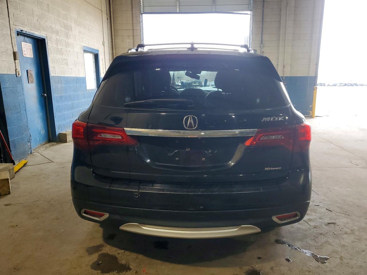 2014 Acura Mdx Advance Black vin: 5FRYD4H82EB017057