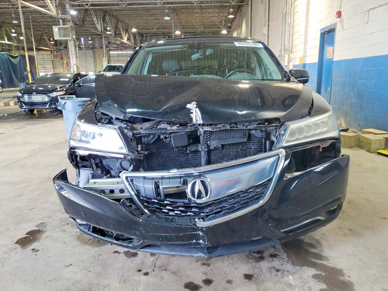 2014 Acura Mdx Advance Black vin: 5FRYD4H82EB017057