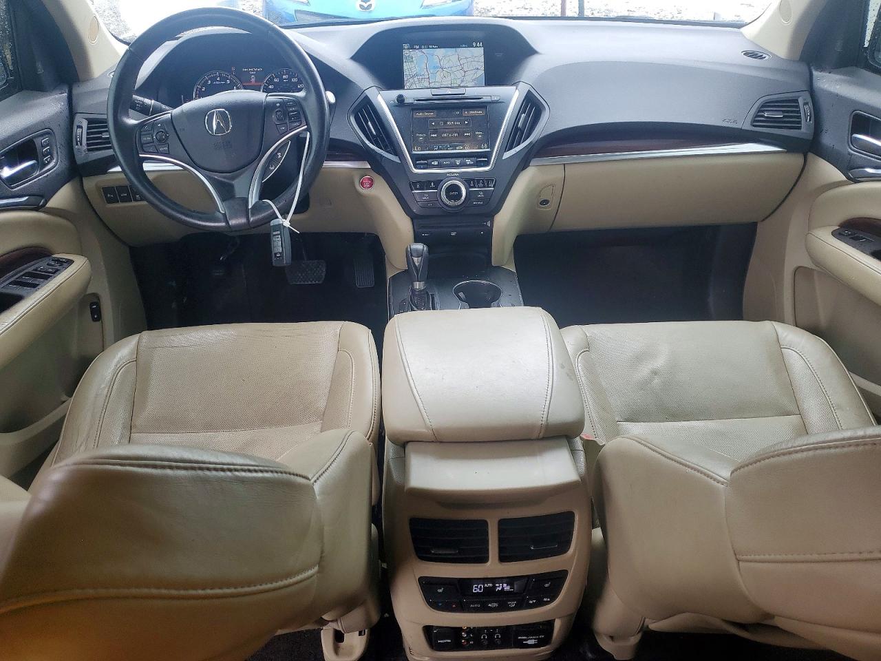 2014 Acura Mdx Advance White vin: 5FRYD4H82EB046915