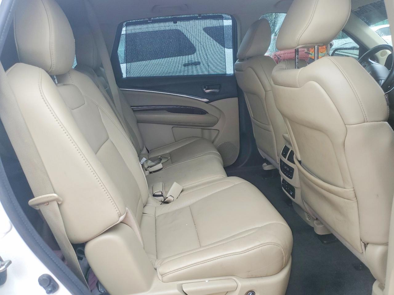 2014 Acura Mdx Advance White vin: 5FRYD4H82EB046915