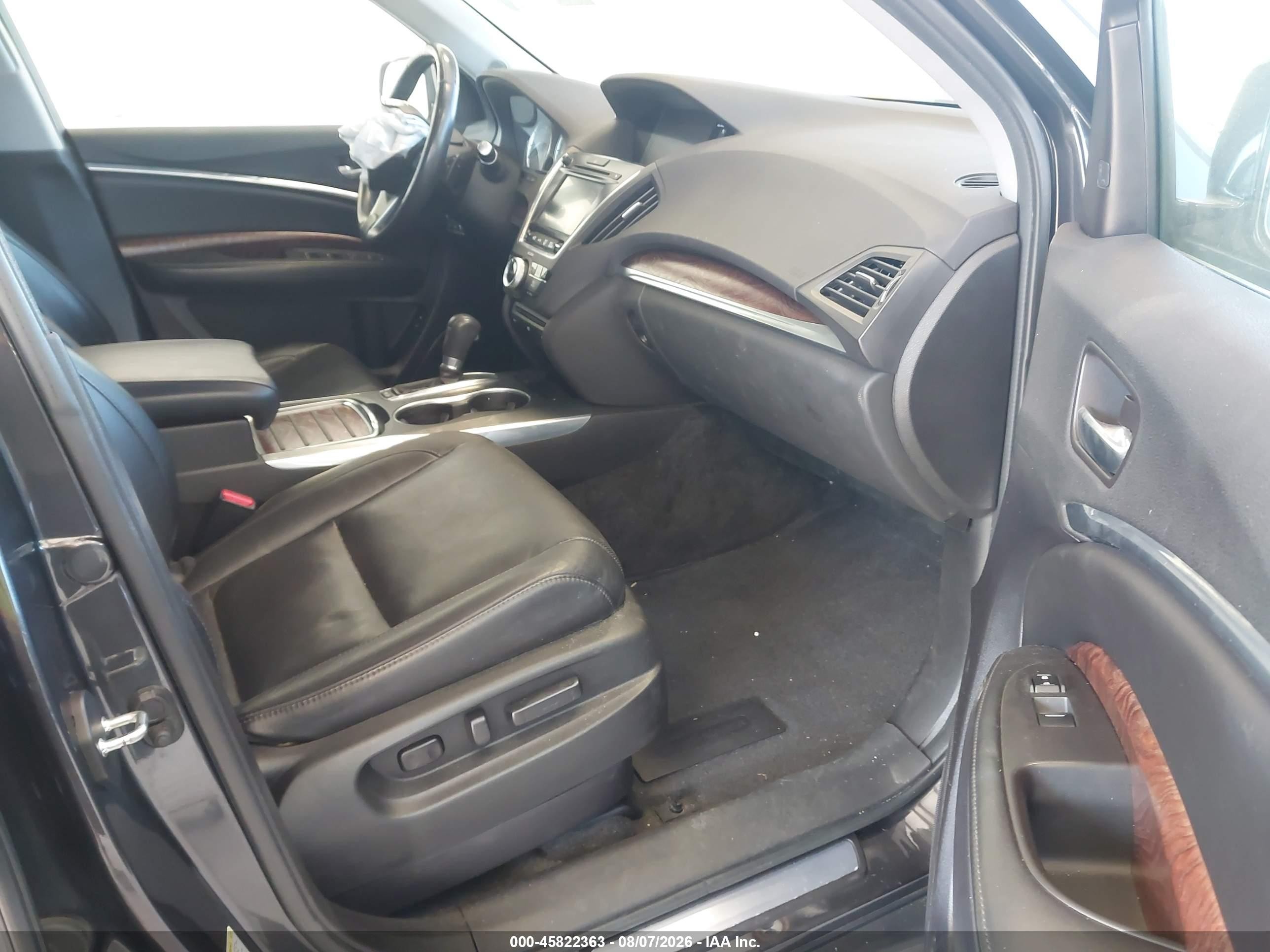 2014 Acura Mdx Advance Pkg W/entertainment Pkg Blue vin: 5FRYD4H82EB502766