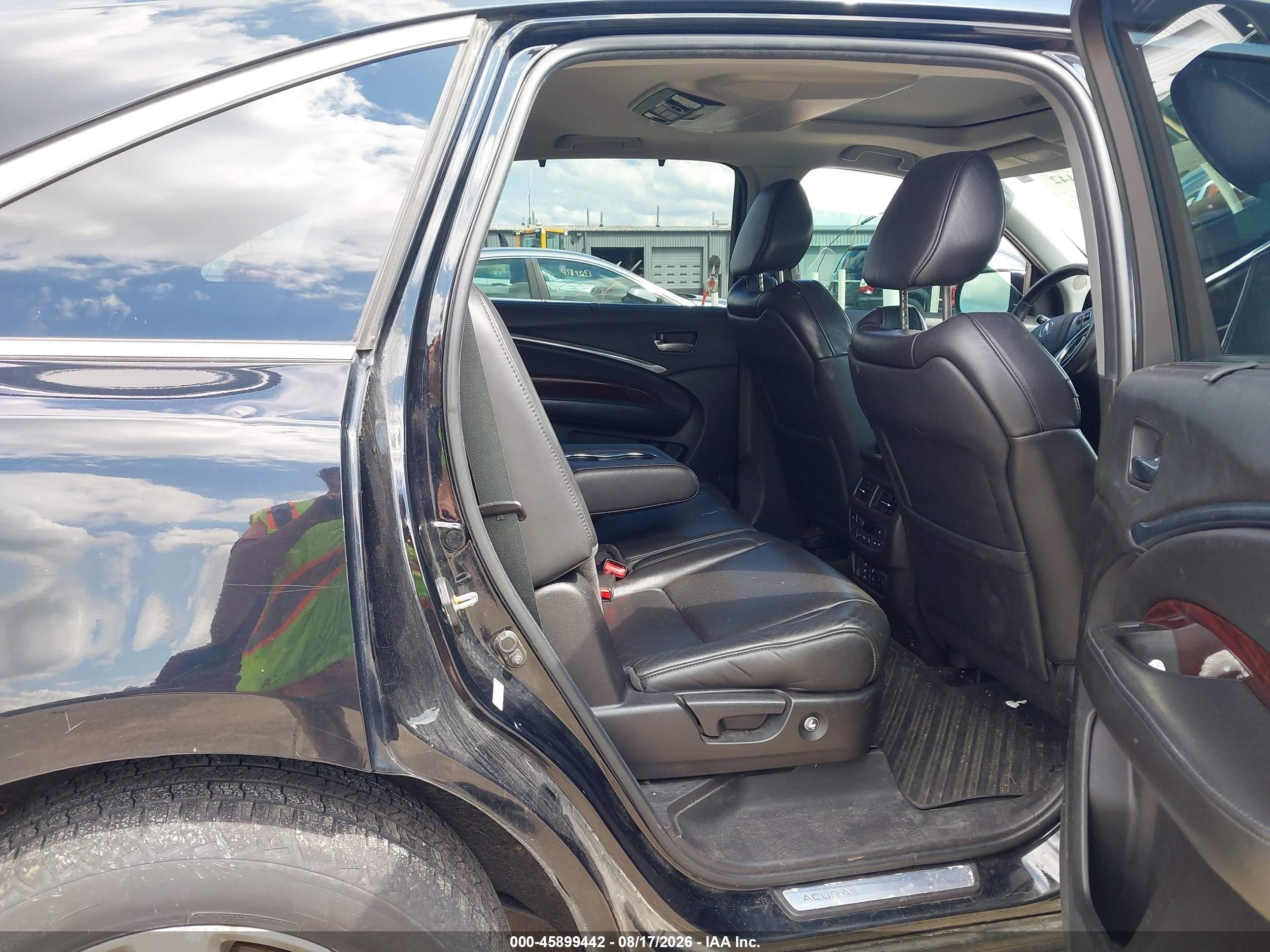 2014 Acura Mdx Advance Pkg W/entertainment Pkg Black vin: 5FRYD4H83EB030299