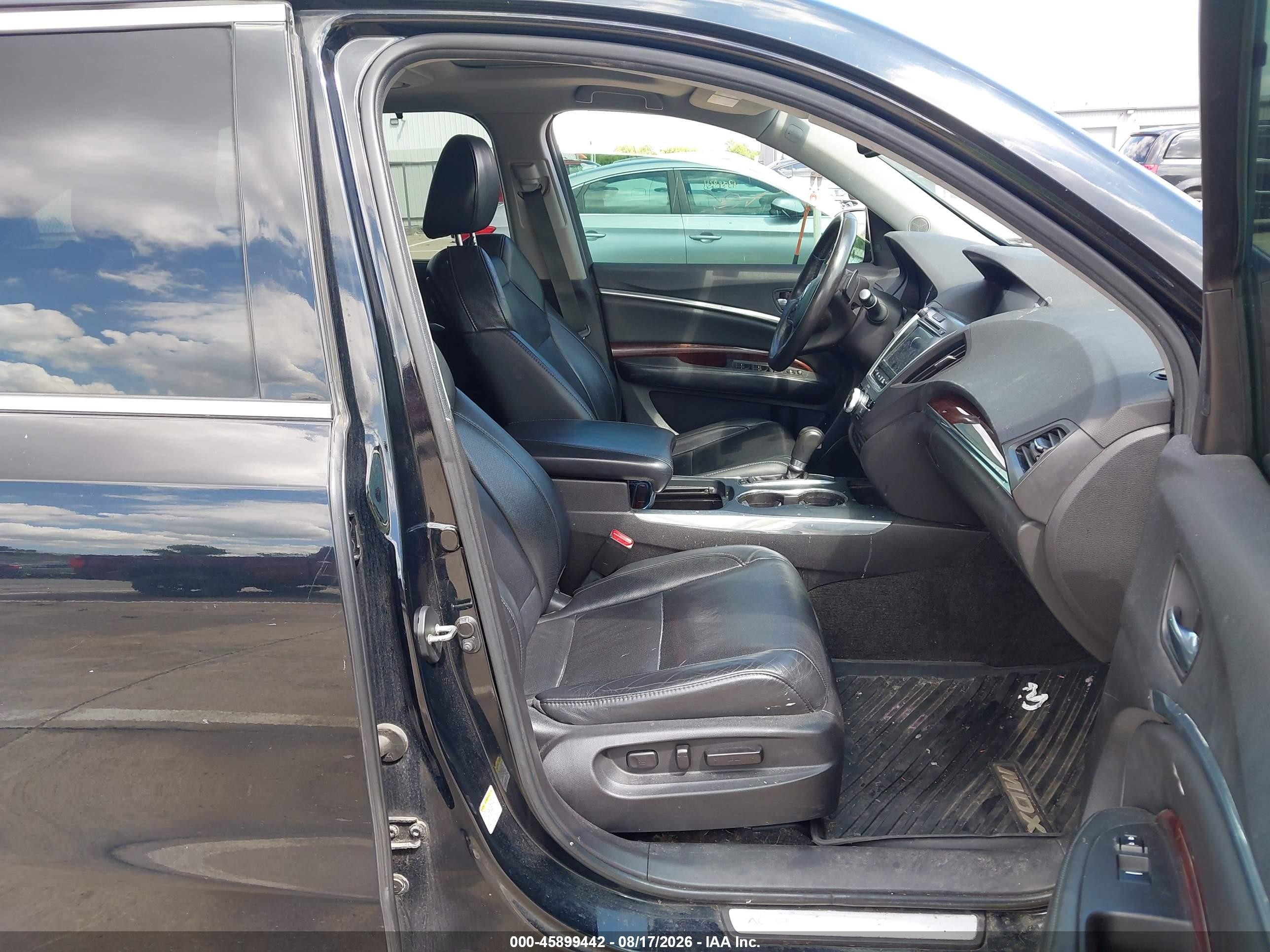 2014 Acura Mdx Advance Pkg W/entertainment Pkg Black vin: 5FRYD4H83EB030299