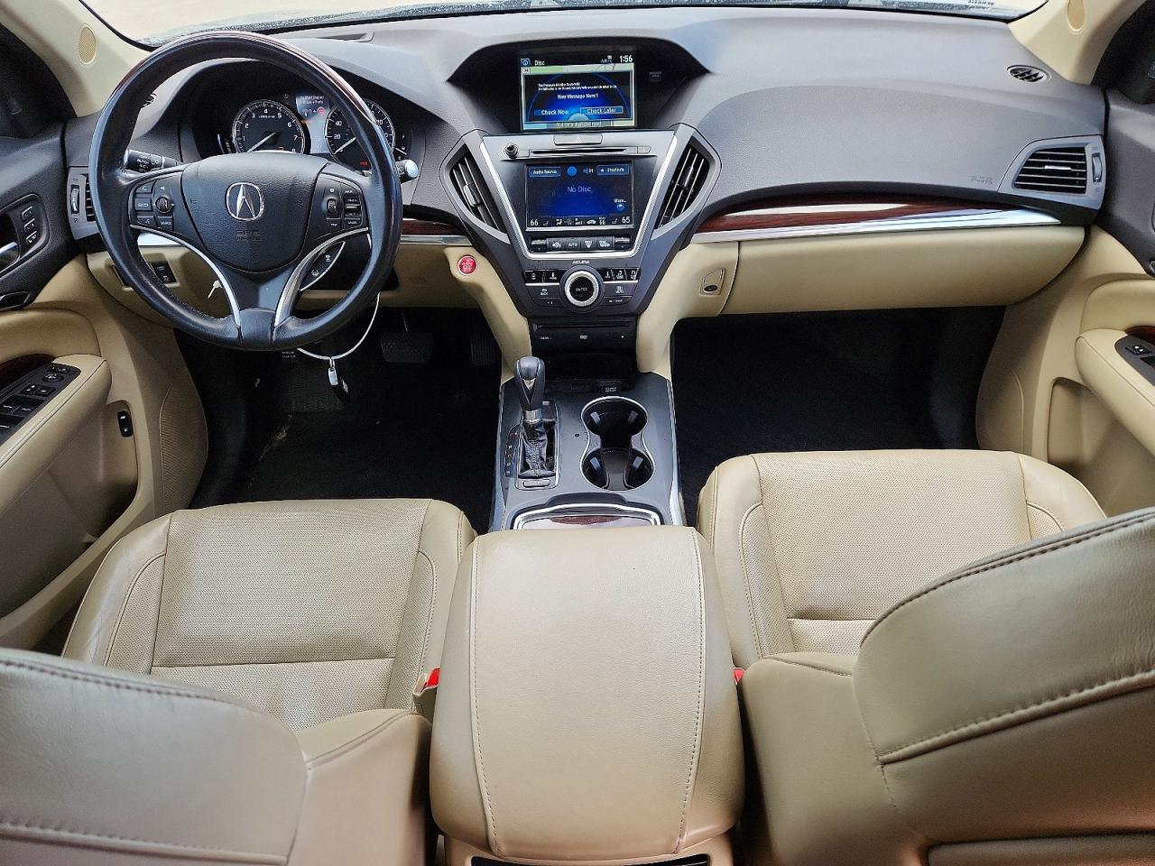 2014 Acura Mdx Advance Черный vin: 5FRYD4H84EB015035