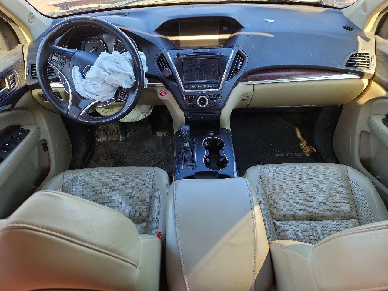 2014 Acura Mdx Advance Burgundy vin: 5FRYD4H84EB506012