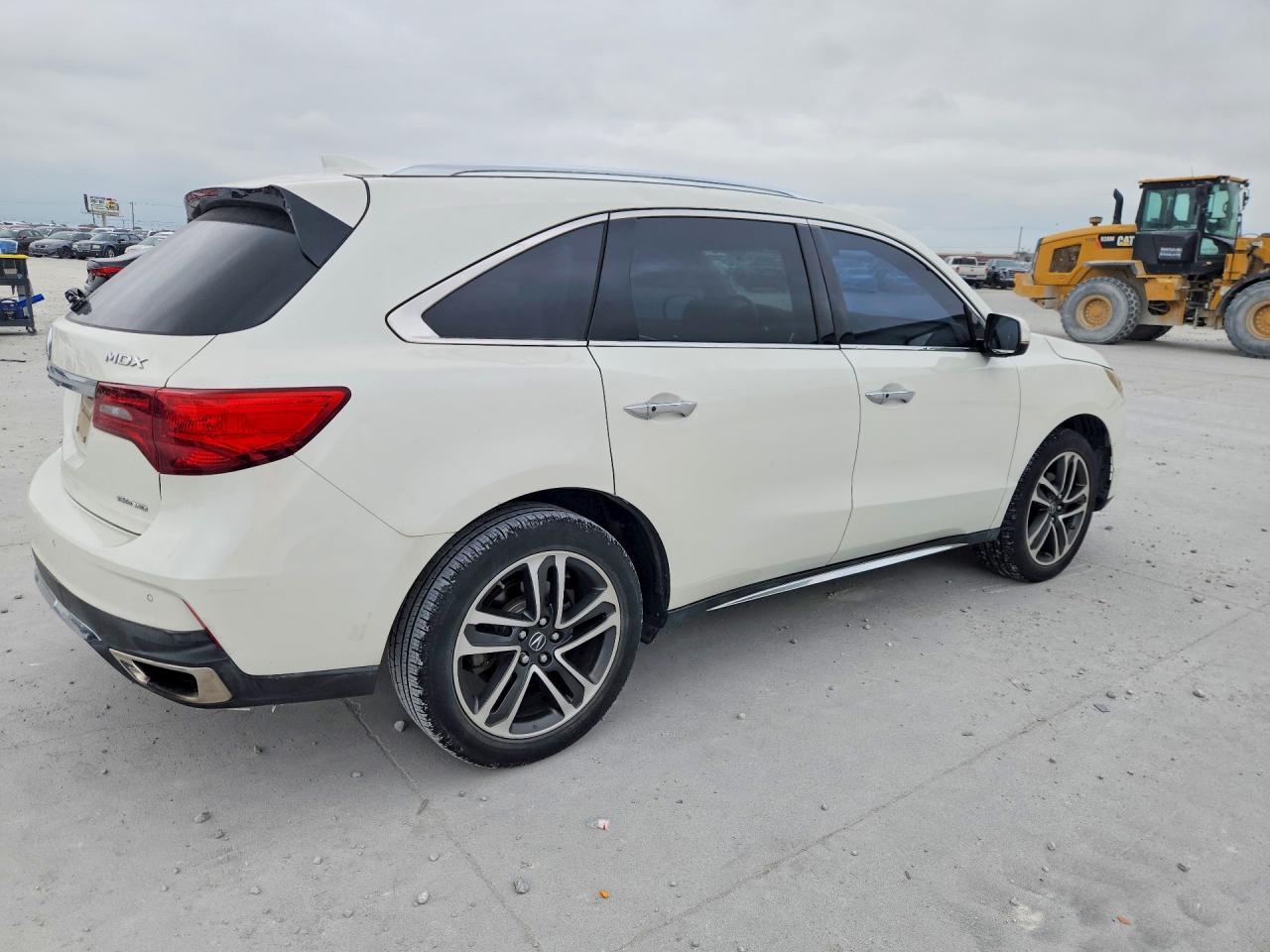 2017 Acura Mdx Advance White vin: 5FRYD4H84HB012852