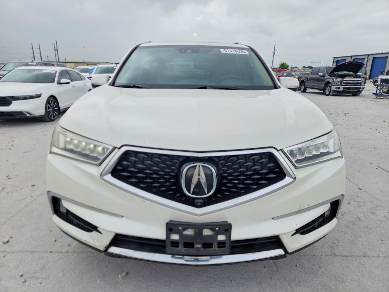 2017 Acura Mdx Advance White vin: 5FRYD4H84HB012852