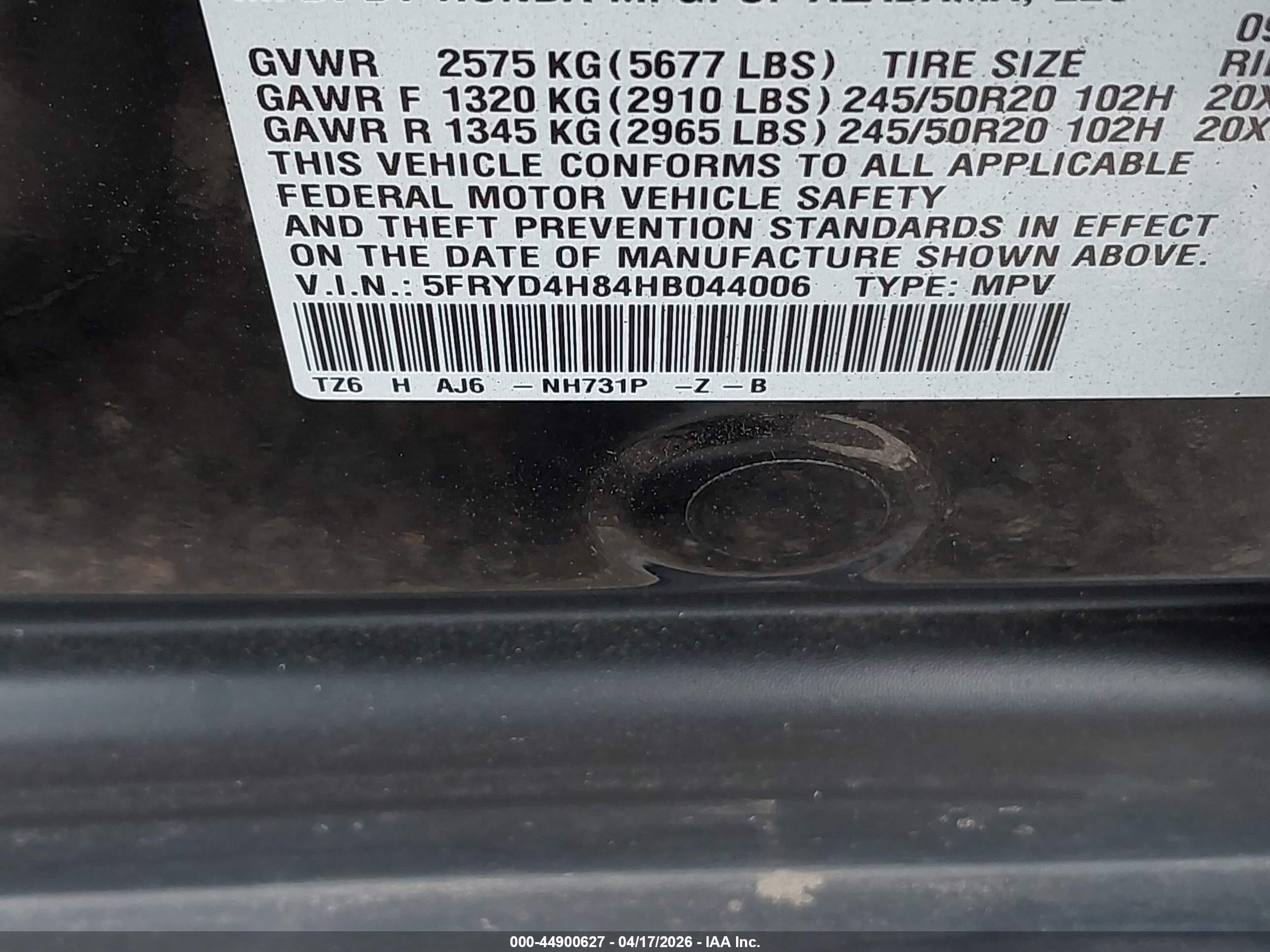 2017 Acura Mdx Advance Package Black vin: 5FRYD4H84HB044006