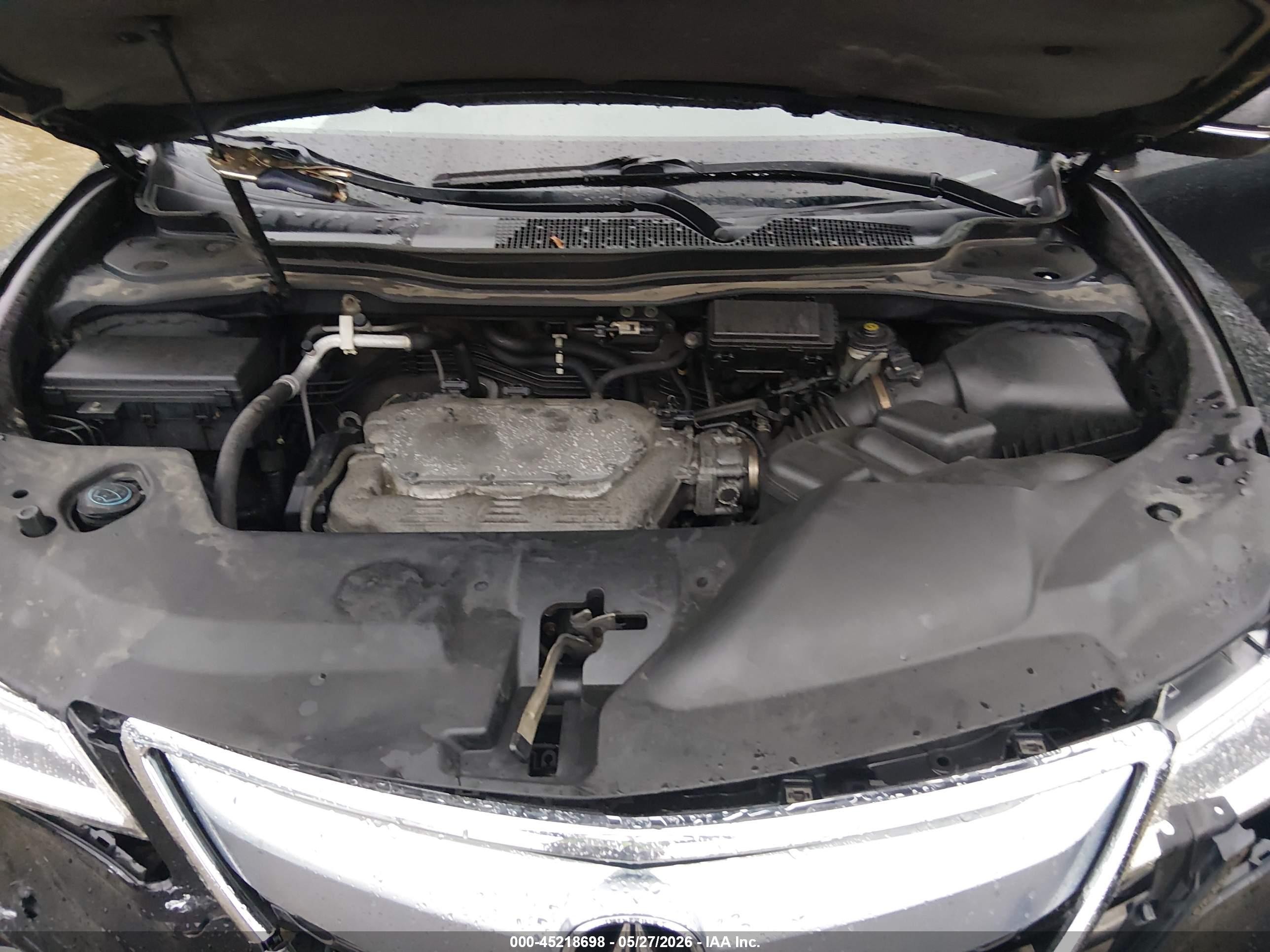 2014 Acura Mdx Advance Pkg W/entertainment Pkg Black vin: 5FRYD4H85EB041370