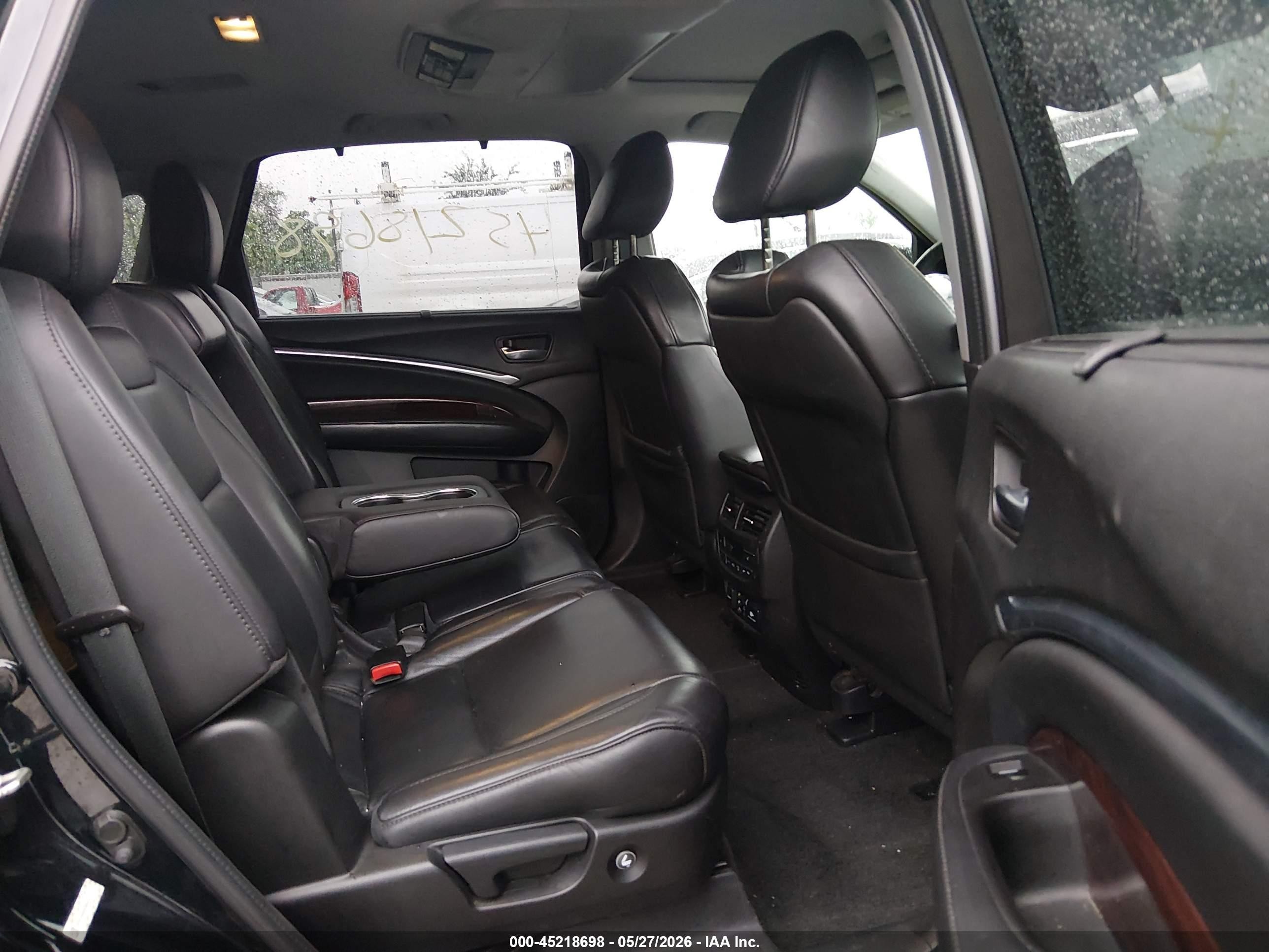 2014 Acura Mdx Advance Pkg W/entertainment Pkg Black vin: 5FRYD4H85EB041370