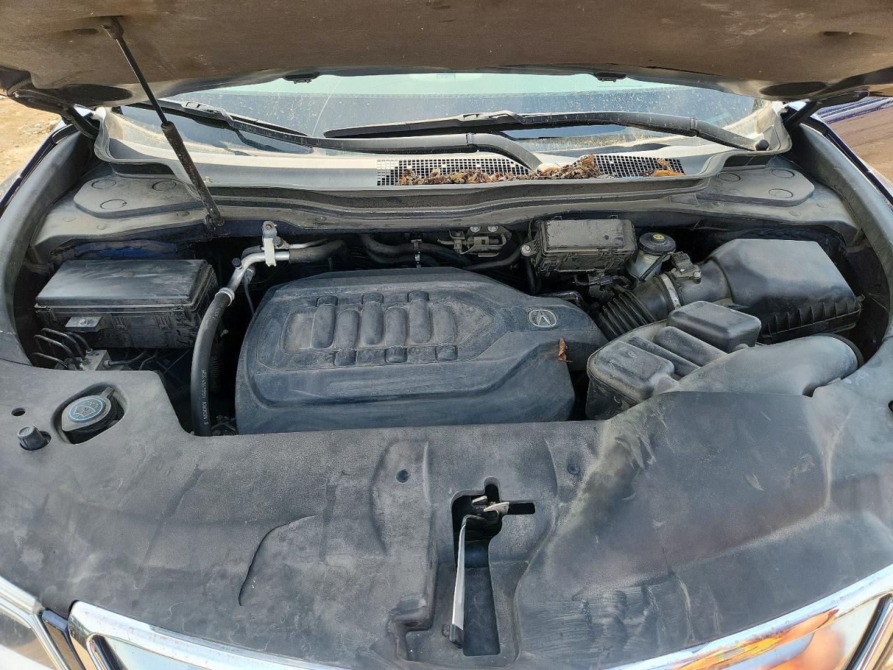2015 Acura Mdx Advance Blue vin: 5FRYD4H85FB004434