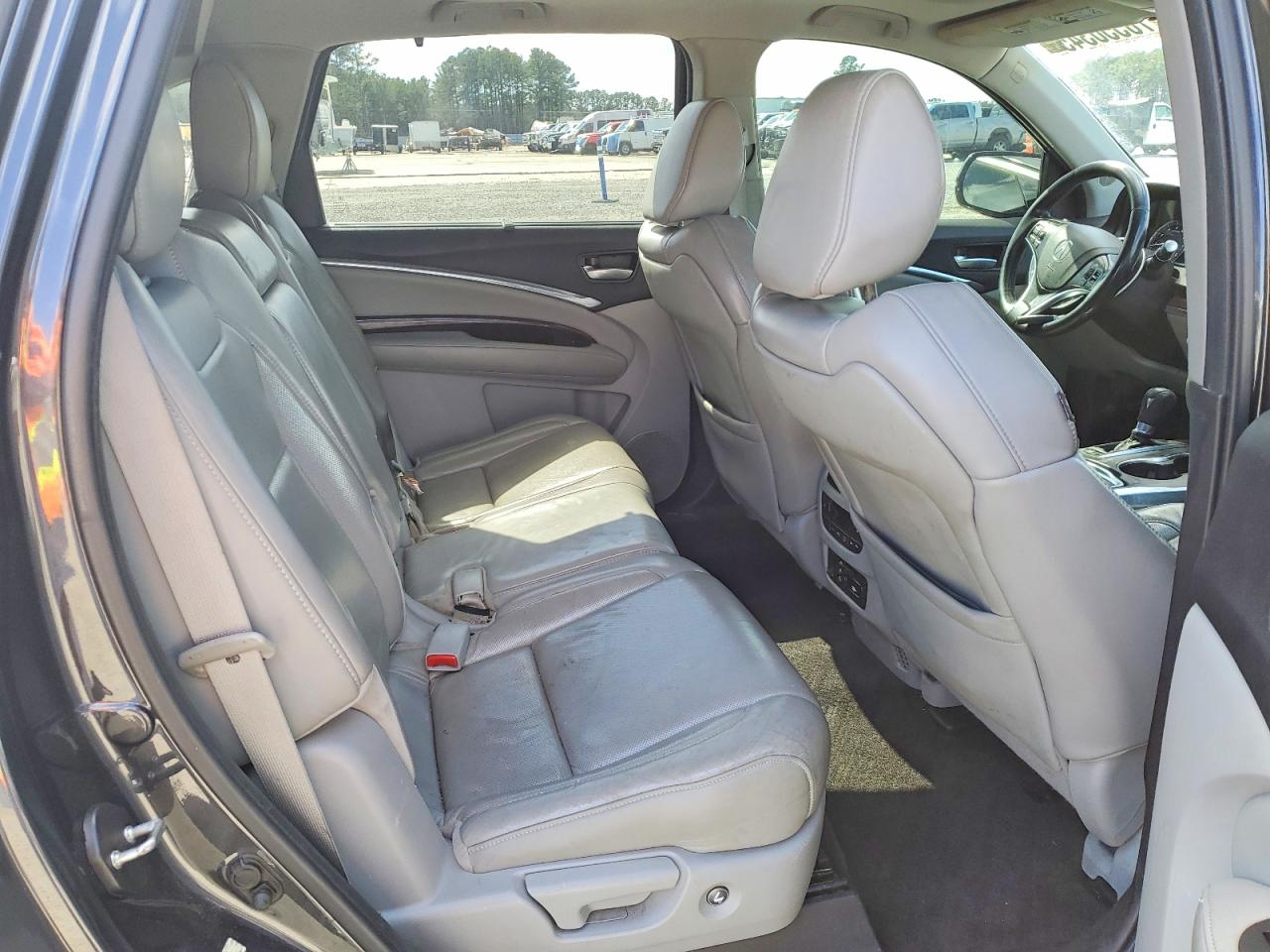 2014 Acura Mdx Advance Gray vin: 5FRYD4H86EB038378