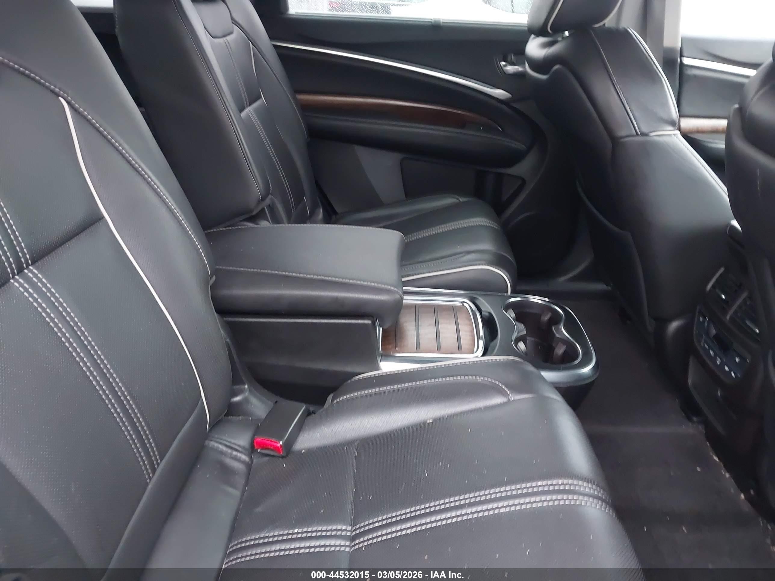 2017 Acura Mdx Advance Package Серый vin: 5FRYD4H86HB032326