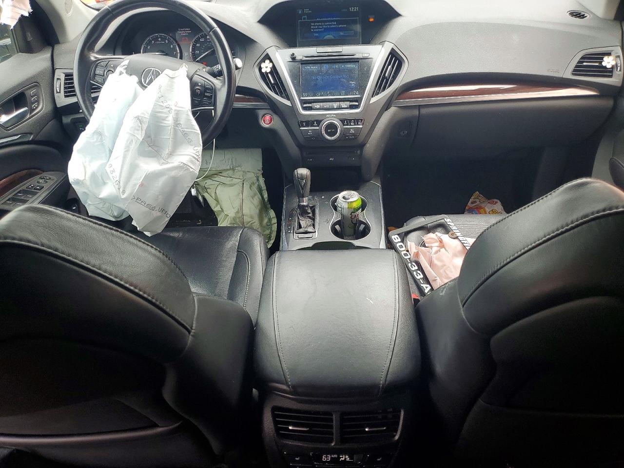 2014 Acura Mdx Advance Gray vin: 5FRYD4H87EB019855