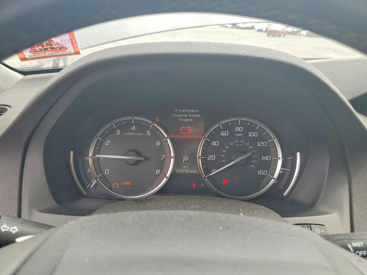 2014 Acura Mdx Advance Gray vin: 5FRYD4H87EB019855