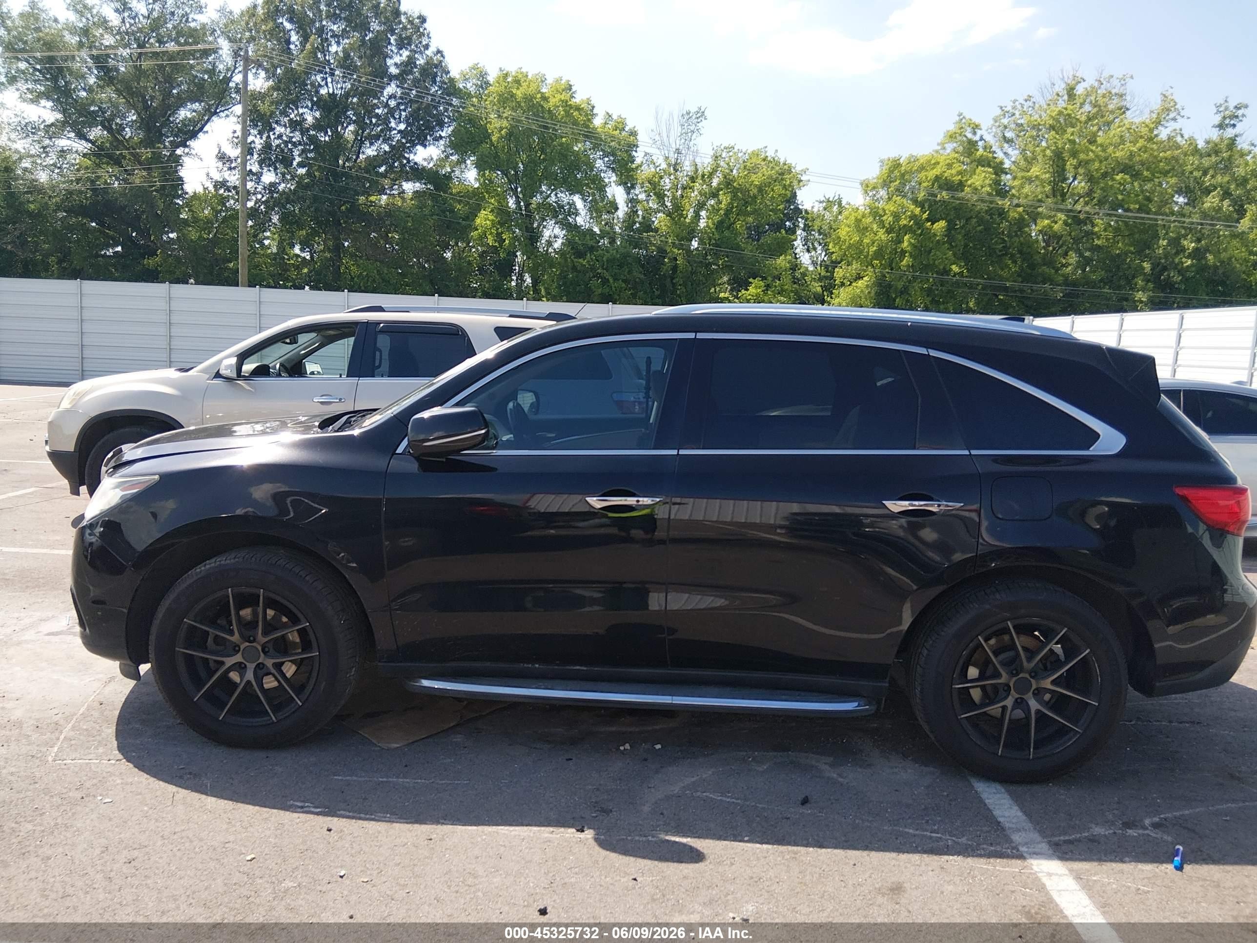 2015 Acura Mdx Advance Pkg W/entertainment Pkg Black vin: 5FRYD4H88FB020546
