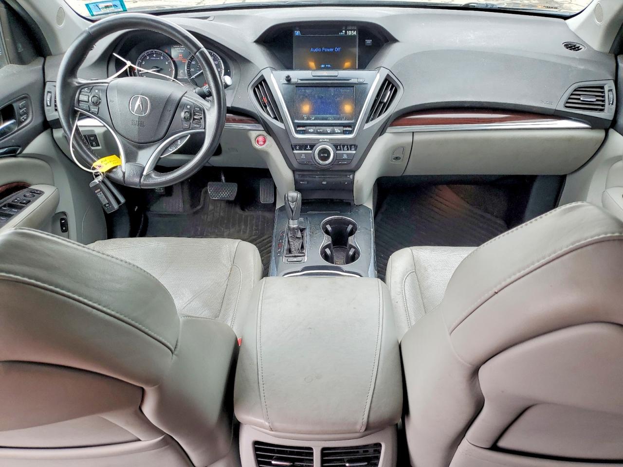 2014 Acura Mdx Advance Gray vin: 5FRYD4H89EB021882