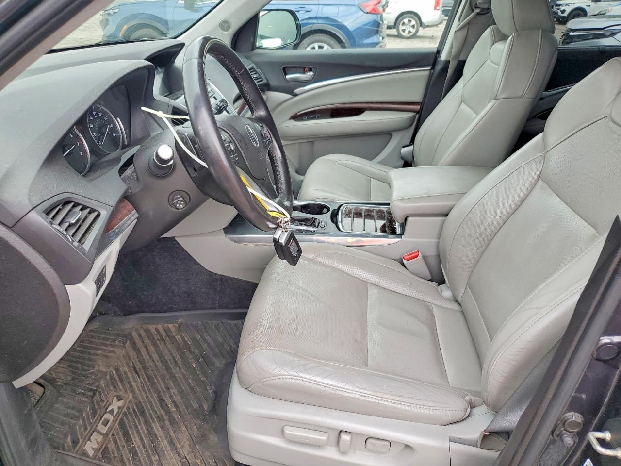2014 Acura Mdx Advance Gray vin: 5FRYD4H89EB021882