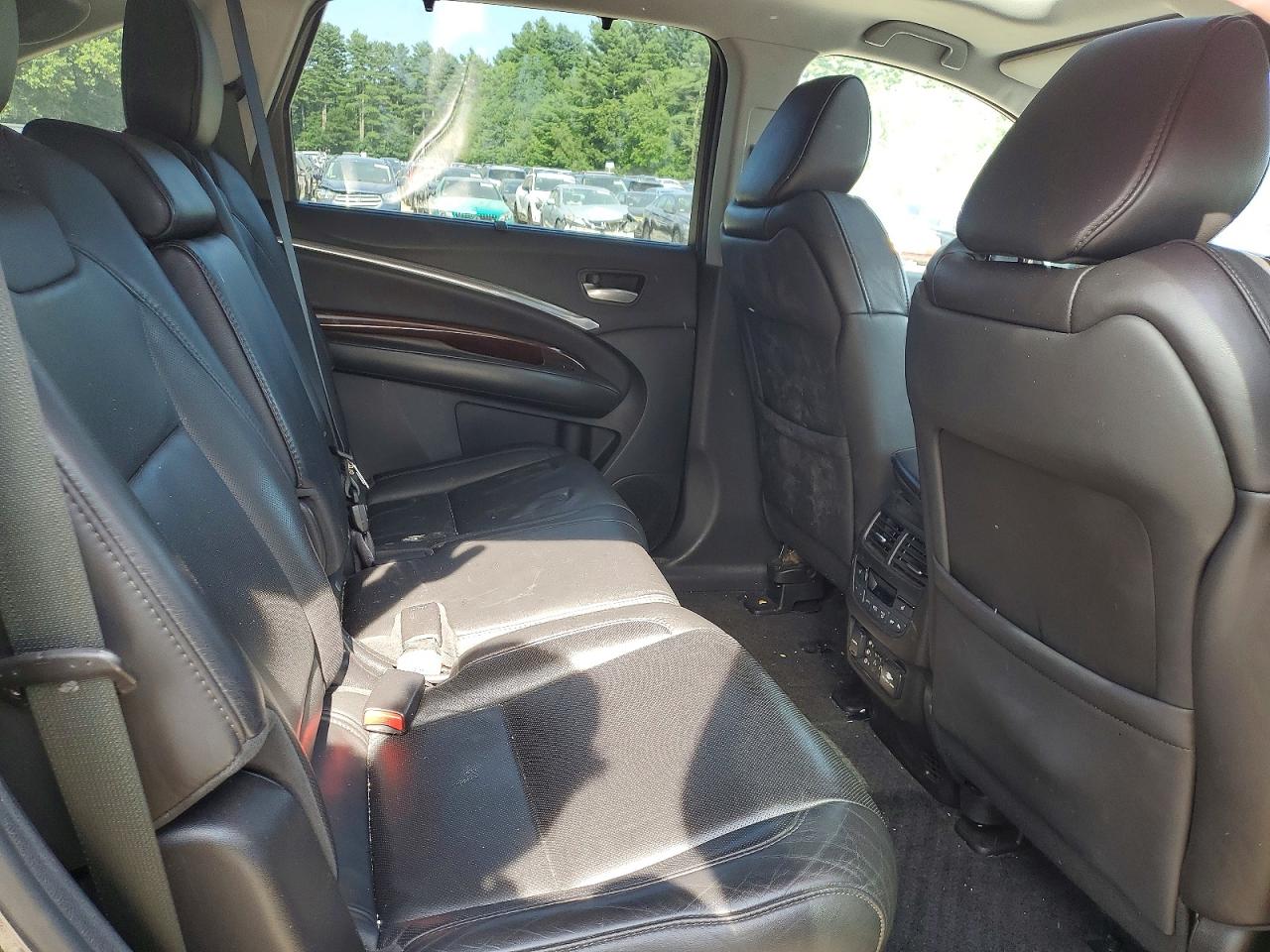 2014 Acura Mdx Advance Gray vin: 5FRYD4H89EB031151