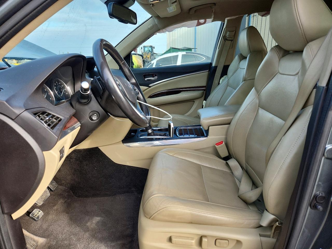 2014 Acura Mdx Advance Gray vin: 5FRYD4H89EB045163