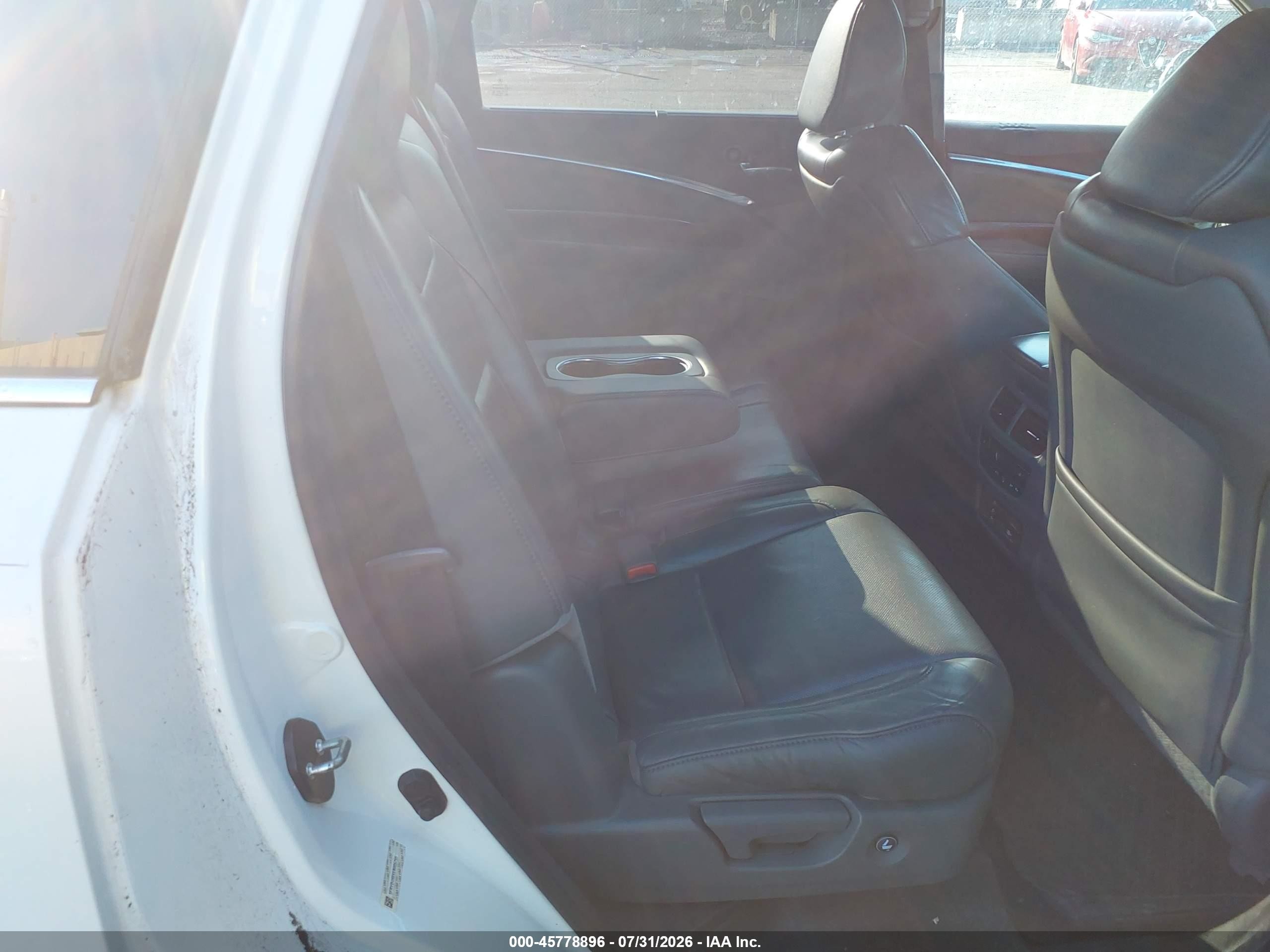 2014 Acura Mdx Advance Pkg W/entertainment Pkg White vin: 5FRYD4H8XEB005755