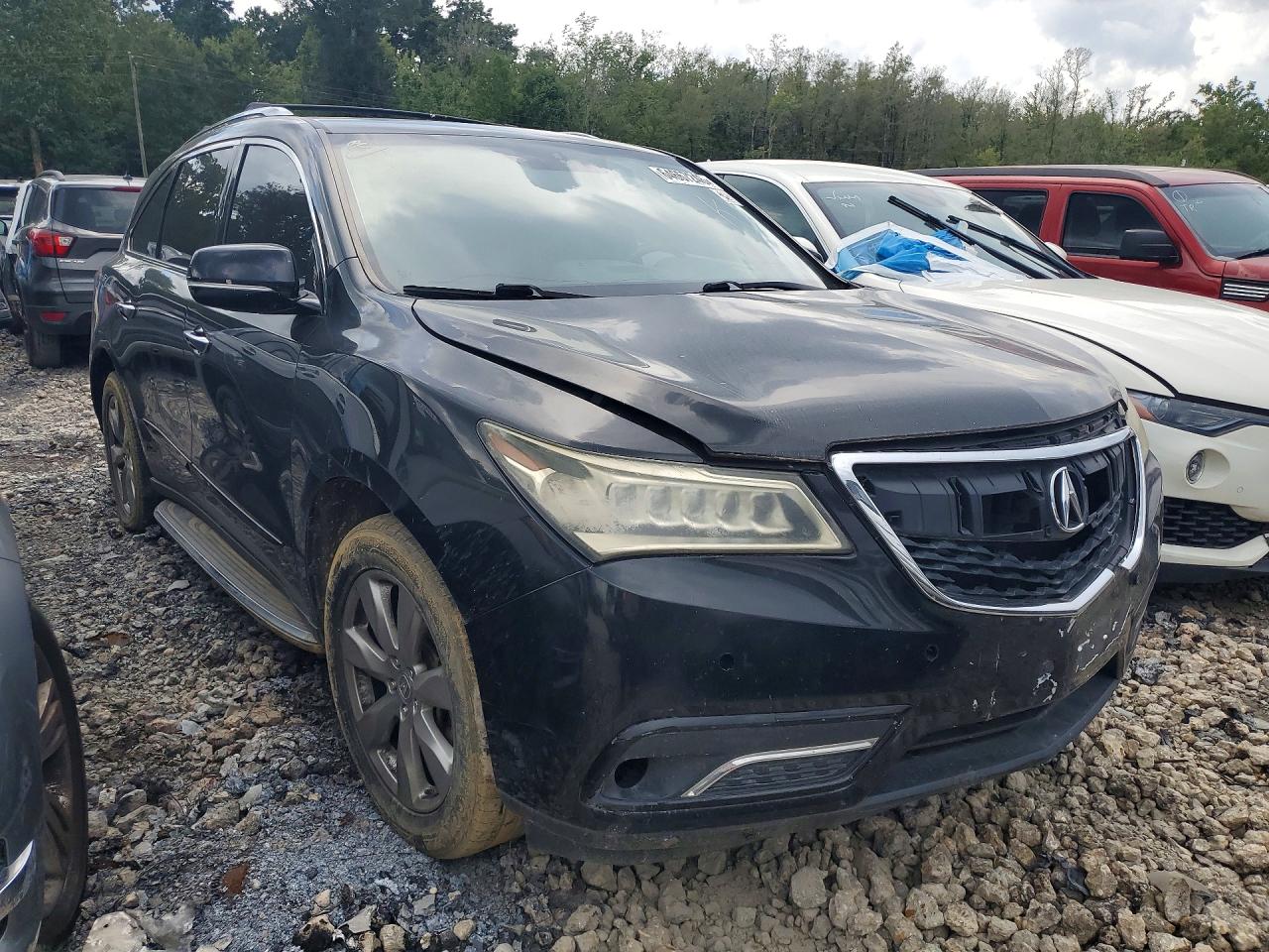 2015 Acura Mdx Advance Black vin: 5FRYD4H8XFB009869