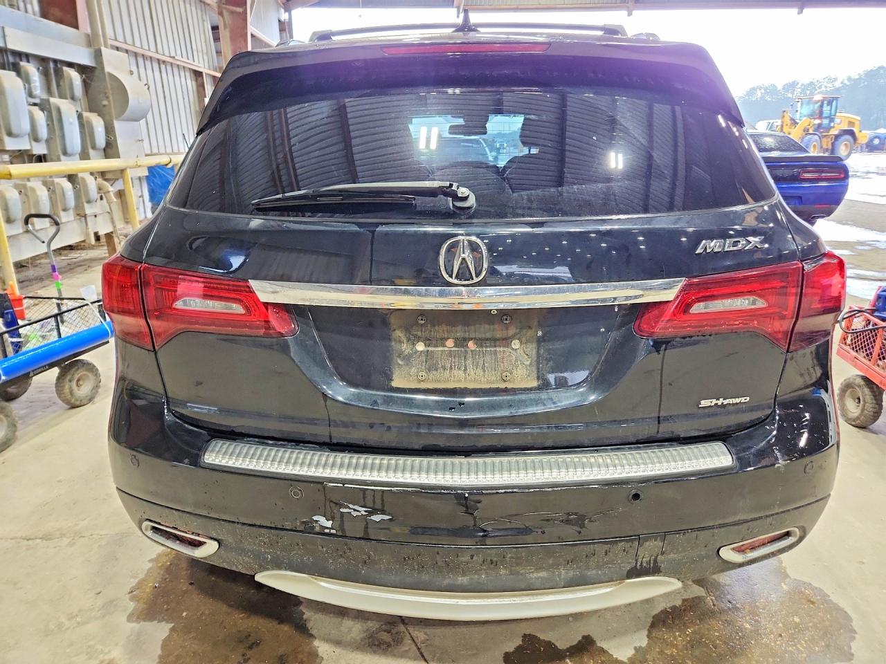 2015 Acura Mdx Advance Black vin: 5FRYD4H8XFB009869
