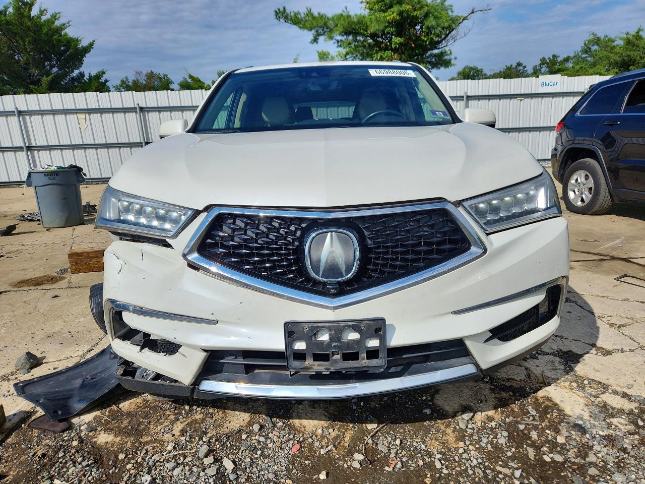 2017 Acura Mdx Advance Белый vin: 5FRYD4H9XHB005915