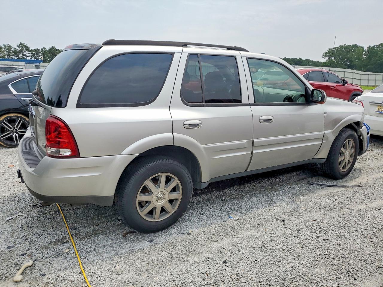 2005 Buick Rainier Cxl Silver vin: 5GADS13S052237910