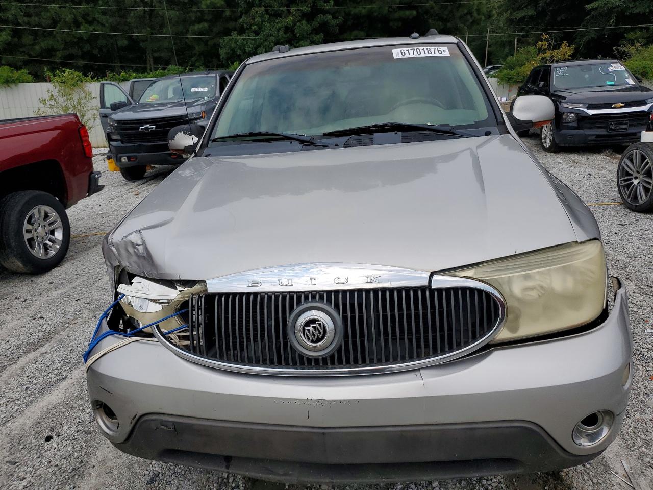 2005 Buick Rainier Cxl Silver vin: 5GADS13S052237910