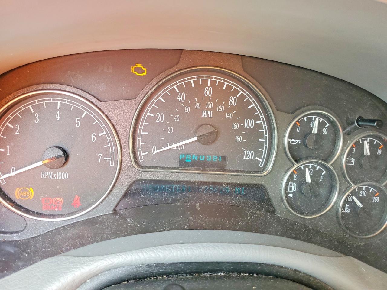 2005 Buick Rainier Cxl Silver vin: 5GADS13S052237910
