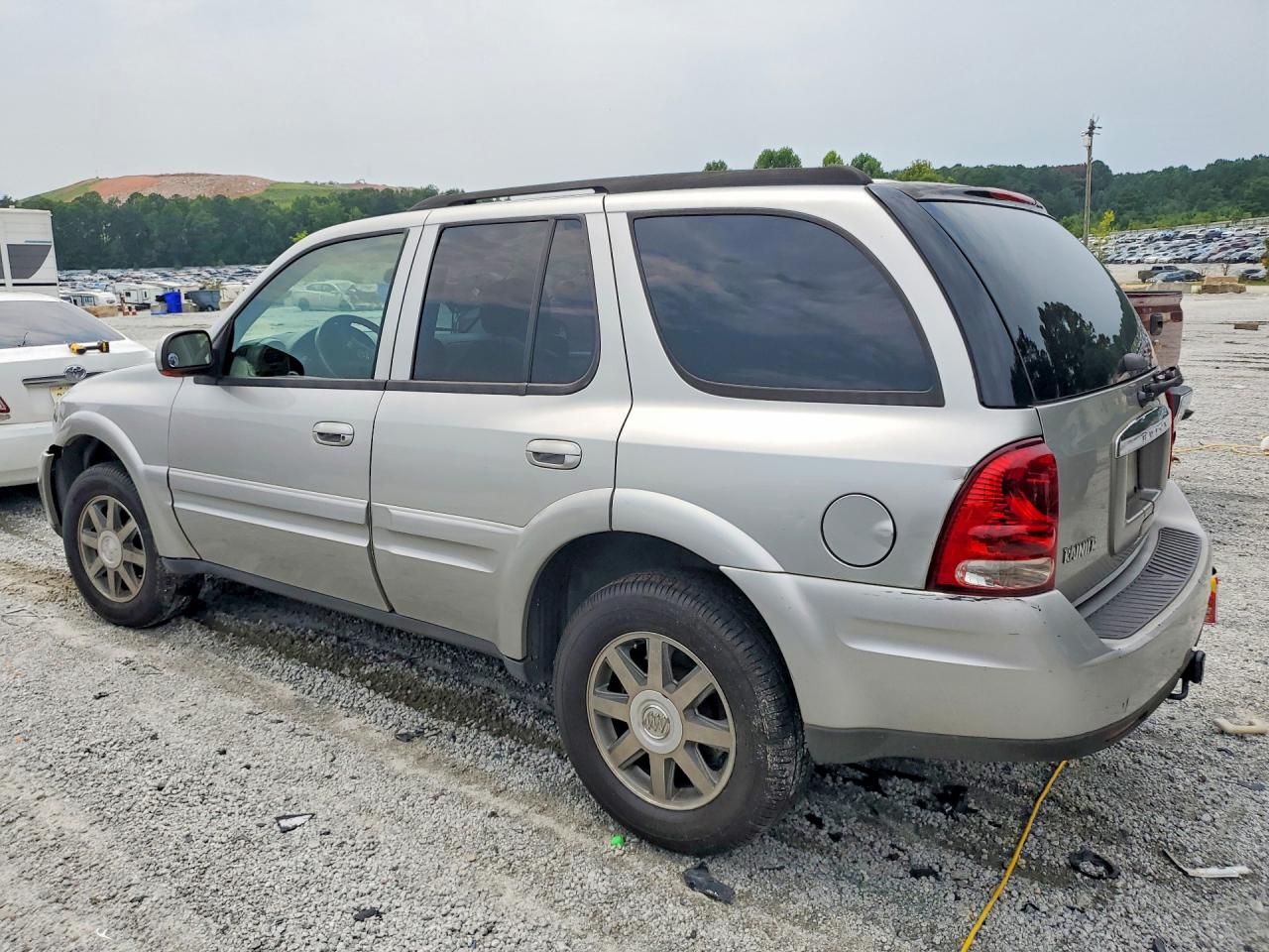2005 Buick Rainier Cxl Silver vin: 5GADS13S052237910