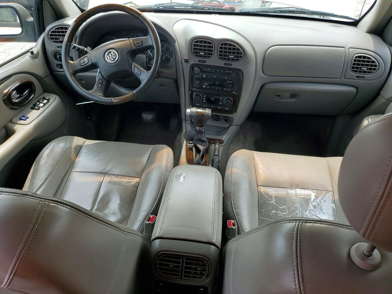 2005 Buick Rainier Cxl Silver vin: 5GADS13S052237910